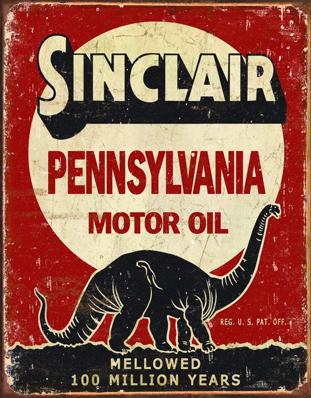 Amazon.com: Desperate Enterprises Sinclair Pennsylvania Motor Oil
